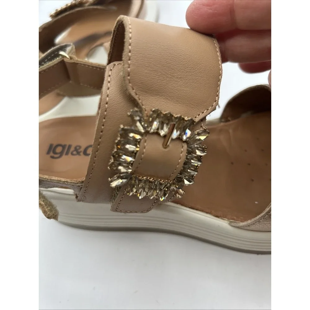 Igi&Co platform sandals